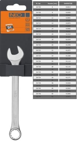 CSILLAG-VILLÁSKULCS NEO 09-732 32 MM CrV