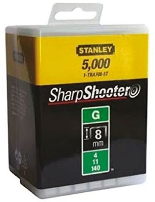 Stanley 8mm-es "G" kapocs 5000db 1-TRA705-5T