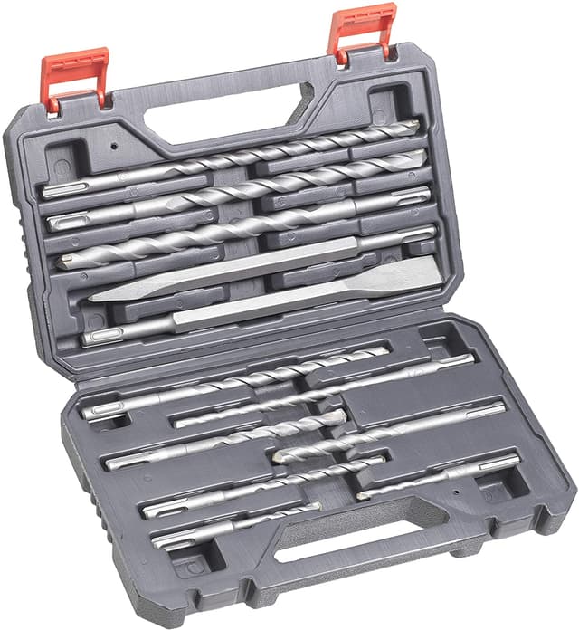 Einhell SDS-Plus fúró-véső készlet 12 db  fúrókalapács tartozék (49240295)