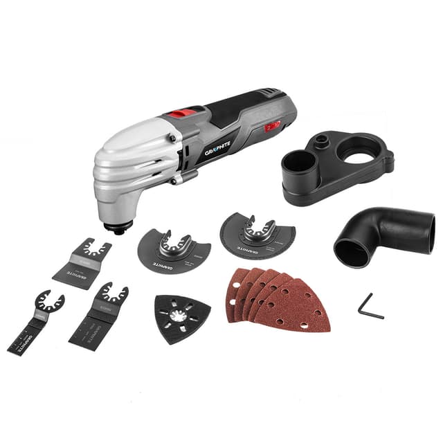 GRAPHITE Multifunkciós gép 250W, rezgésszám 15000-21000 rpm, hordtáska (59G023)