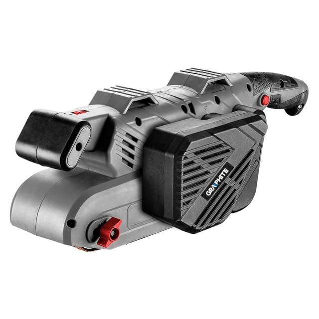 GRAPHITE Szalagcsiszoló 900W, 200-400m/min, szalag:76x533mm (59G395)