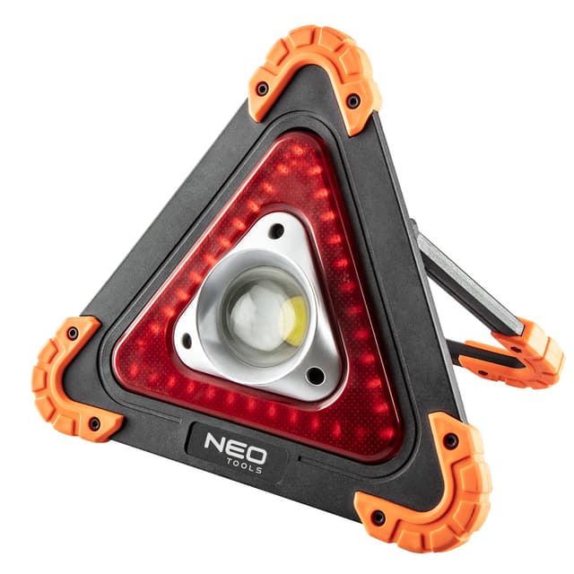NEO Elemlámpa és világító elakadásjelző, 2az1-ben, 10W, 800lum COB led (99-076)