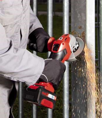 einhell-classic akku-winkelschleifer tc-ag-18/115-li-solo einsatzbild 2