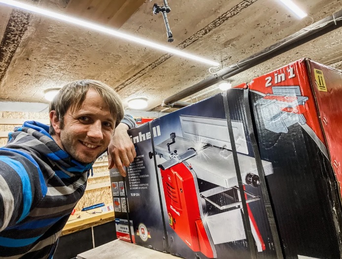 Einhell állványos gyalugép TC-SP 204